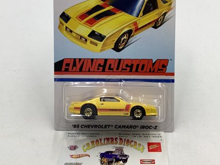 Hot wheels 2022 Flying Customs 85 Chevrolet Camaro IROC-Z 155G Fashion