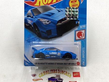 2021 hot wheels #204 LB Silhouette Works GT Nissan 35GT-RR Ver 2 factory sealed with protector Discount