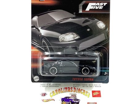 Hot Wheels Fast & Furious Series 1 #5 Toyota Supra with protector Hot on Sale