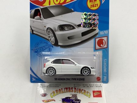 2021 Hot wheels Factory Sealed #214 99 Honda Civic Type R EK9 with protector Supply