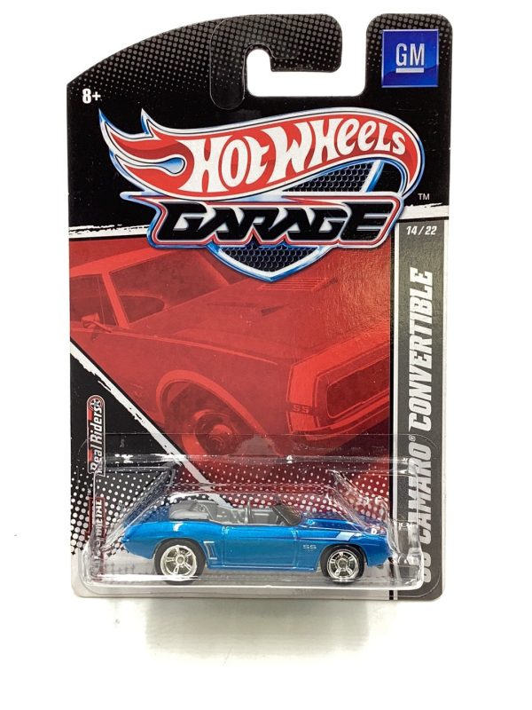 Hot wheels Larrys garage 69 Camaro Convertible 14 22 with protector Online Sale