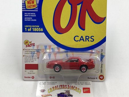 Johnny Lightning Muscle Cars USA 1991 Chevy Camaro Z28 1LE red 230B Cheap