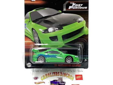 Hot Wheels Fast & Furious Series 1 95 Misubishi Eclipse with protector For Cheap