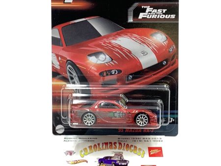 Hot wheels 2023 The Fast and furious 95 Mazda RX-7 1 10 Online now