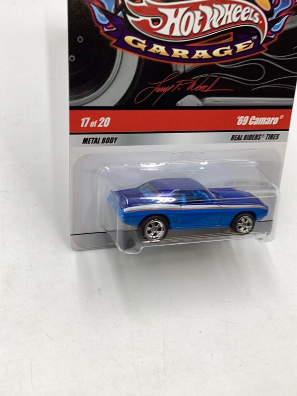 Hot wheels Larrys garage 69 Camaro 17 20 with protector Online Hot Sale