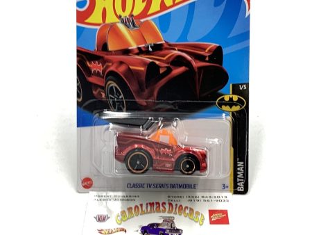 2023 hot wheels Super Treasure hunt #3 Classic TV Series Batmobile with Protector Hot on Sale