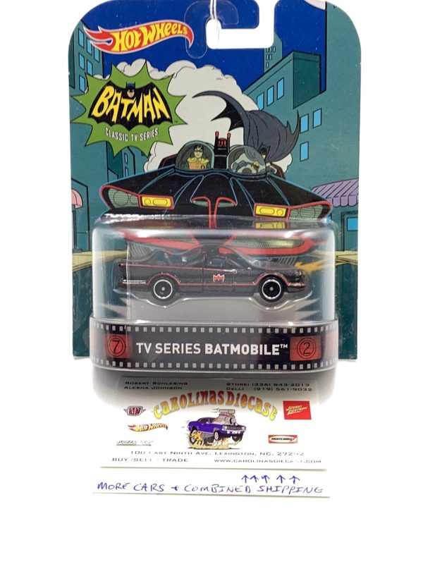 Hot wheels retro entertainment Batman TV Series Batmobile 241E Discount