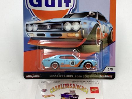 HOT WHEELS GULF Nissan Laurel 2000 SGX 3 5 245B Hot on Sale