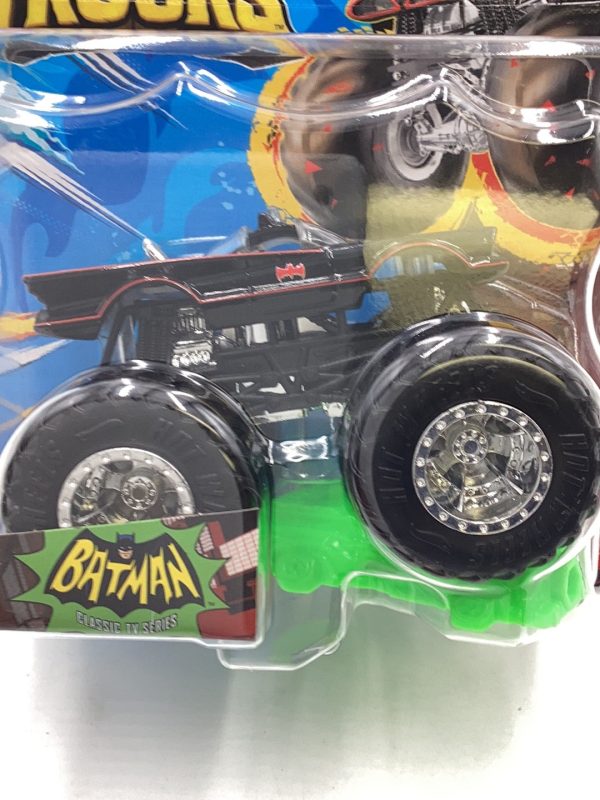 2023 Hot wheels Monster Trucks TV series Batmobile 134F For Cheap