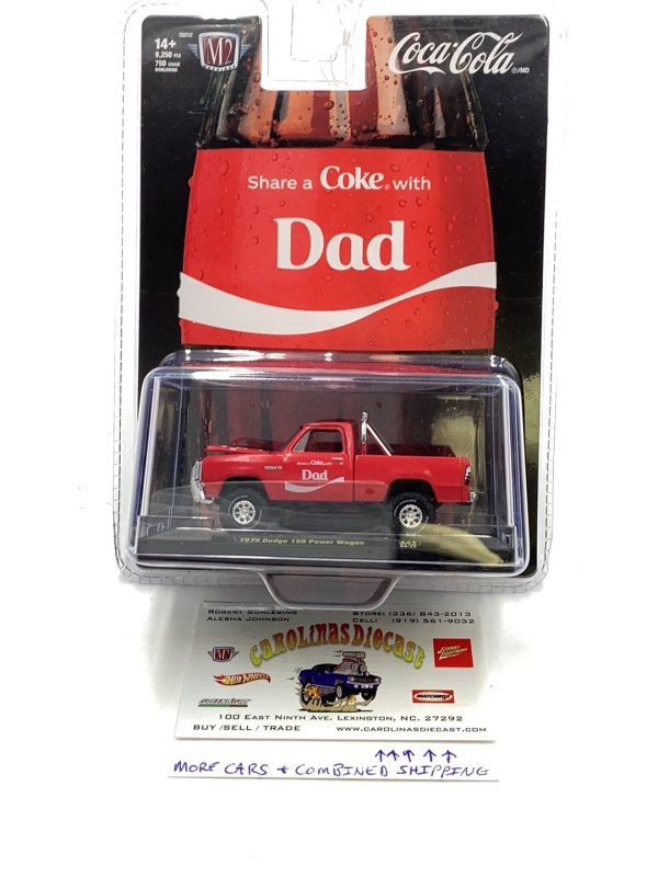 M2 MACHINES Coca Cola 1979 Dodge 150 Power Wagon A42 Sale