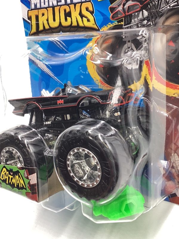 2023 Hot wheels Monster Trucks TV series Batmobile 134F For Cheap