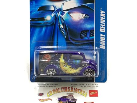 2007 Hot Wheels Online Exclusive Luna Lu Dairy Delivery VHTF with protector Online Hot Sale