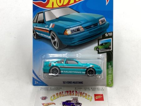 2019 Hot Wheels #152 92 Ford Mustang 19E Online Hot Sale