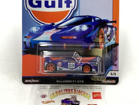 HOT WHEELS GULF McLaren F1 GTR 5 5 245A For Cheap