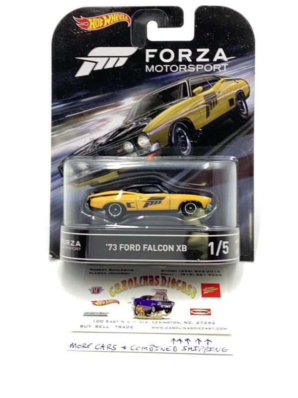 Hot wheels retro entertainment Forza 73 Ford Falcon XB 1 5 241B For Discount