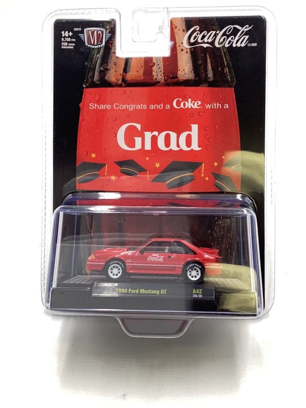 M2 MACHINES Coca Cola 1990 Ford Mustang GT A42 Supply