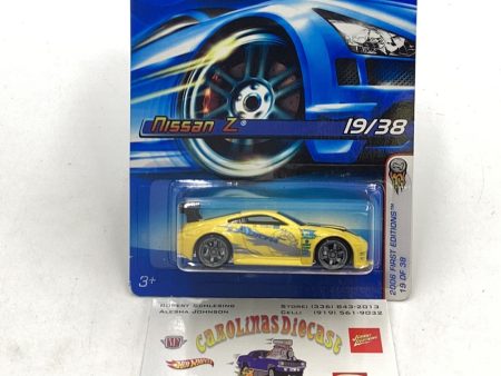 2006 Hot Wheels #19 Nissan Z Yellow First edition 80E Hot on Sale