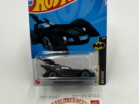 Hot Wheels 2024 E Case Treasure Hunt #106 Batman Forever Batmobile 276E Hot on Sale