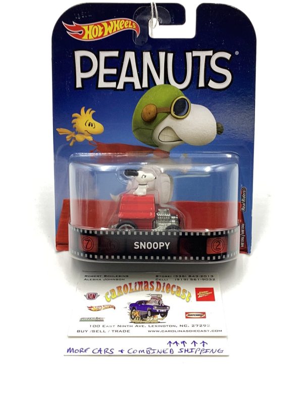 Hot wheels retro entertainment Peanuts Snoopy 241H Hot on Sale