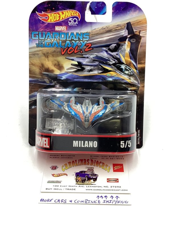 Hot Wheels Retro Entertainment #5 Milano Guardians of the galaxy 241G Sale