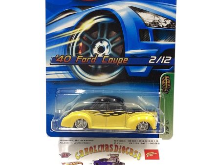 2006 Hot Wheels #40 40 Ford Coupe T-Hunt Series 2 of 12 71A Online Sale