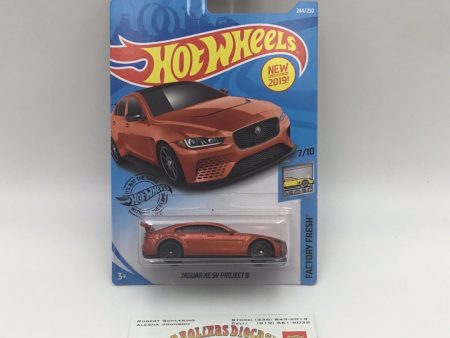 2019 hot wheels #244 Jaguar XE SV Project 8 65D For Sale