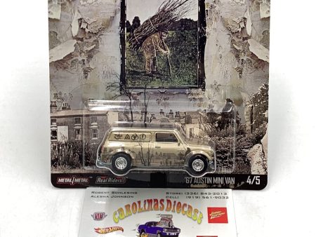 Hot Wheels Led Zeppelin 4 5 67 Austin Mini Van 265H Hot on Sale