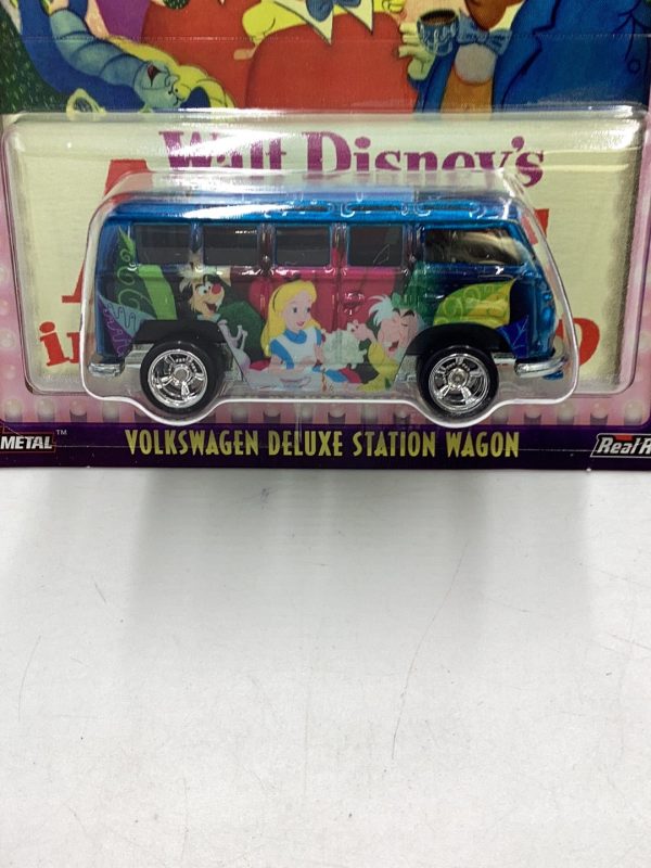 Hot wheels pop culture Disney Alice in Wonderland Volkswagen Deluxe Station Wagon 265D For Sale