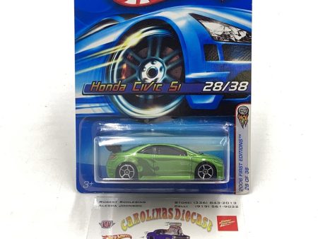 2006 Hot wheels #28 Honda Civic Si 76A For Discount