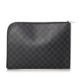 Louis Vuitton Damier Graphite Pochette Jour GM (27394) For Sale