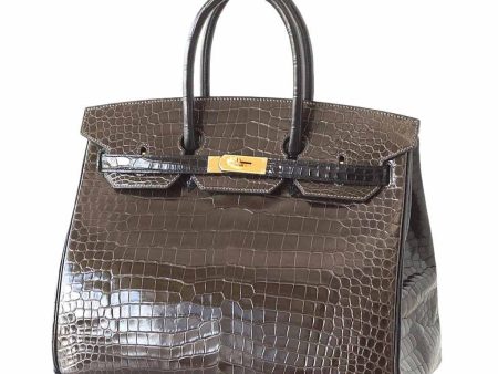 Hermès Birkin 35 Bi-Color Crocodile Special Order Bag Sale