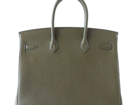 Hermès Birkin 35 Vert Veronese Fjord Bag For Sale