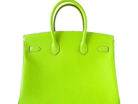 Hermès Birkin 35 Kiwi Candy Series Bag For Discount