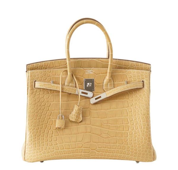 Hermès Birkin 35 Alligator Mais Bag Supply