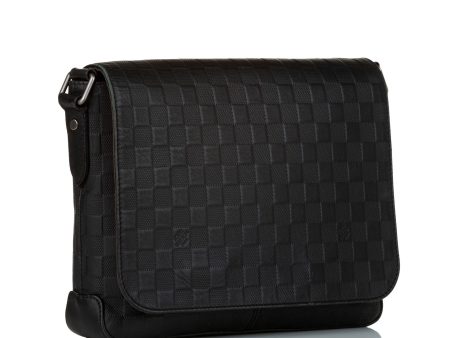 Louis Vuitton Damier Infini District MM 34786) For Discount