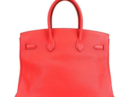 Hermès Birkin 35 Rose Jaipur Bag PHW For Discount