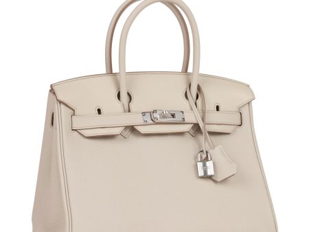 Hermes 3 En 1 Birkin 30 Beton Togo and Swift Palladium Hardware Sale