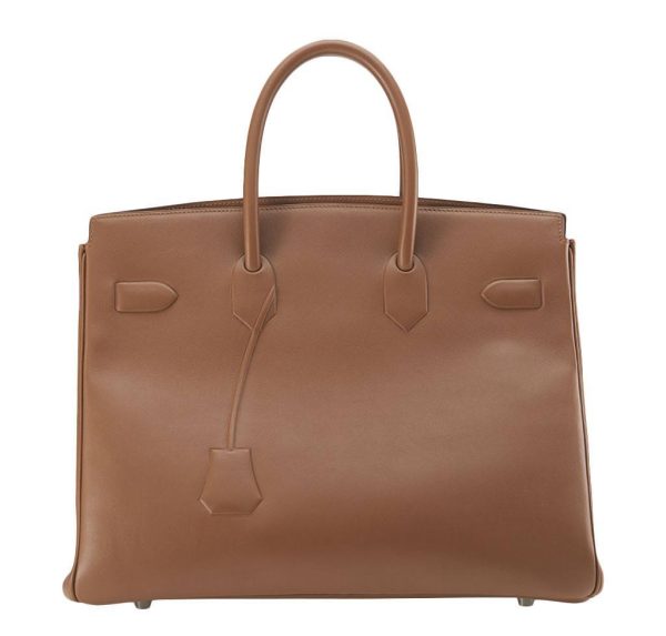 Hermès Birkin 35 Alezan Shadow Bag - Limited Edition on Sale