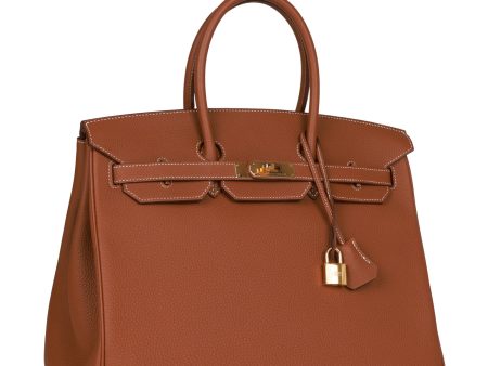 Top Quality Hermes Birkin 35 Gold Togo Gold Hardware Online now