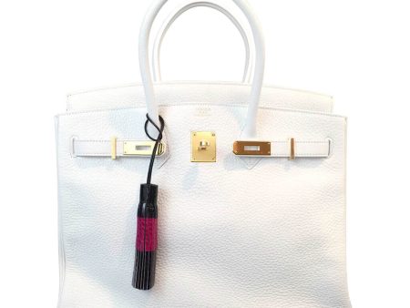 Hermès Birkin 35 Bag Blanc Taurillon Clemence For Cheap