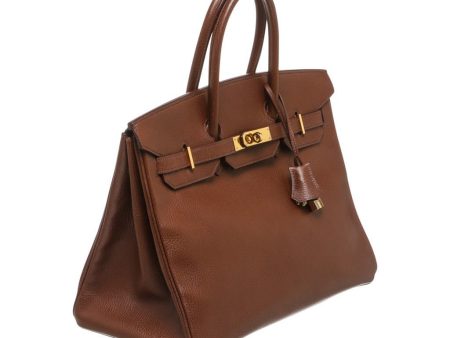 Hermès Birkin 35 Brown Bag GHW For Sale