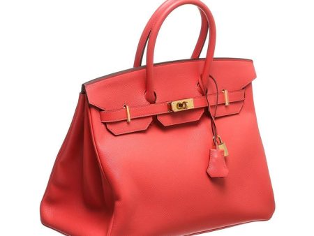 Hermès Birkin 35 Rouge Pivoine Bag GHW Online Hot Sale