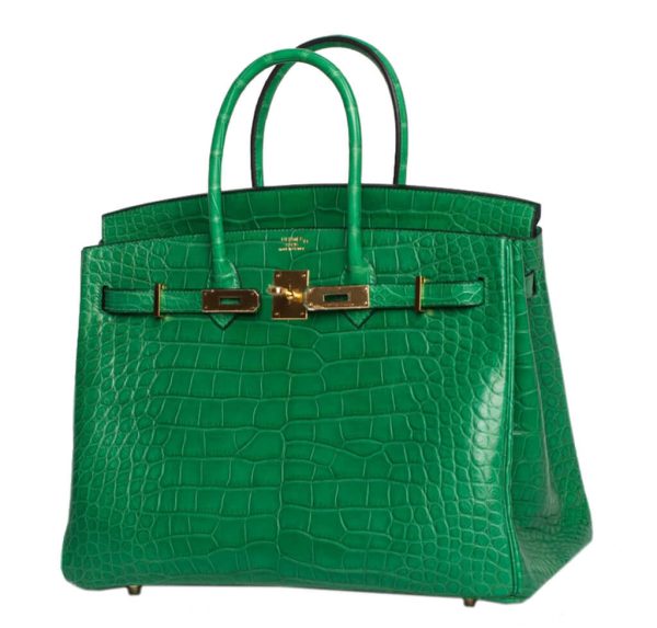 Hermès Birkin 35 Bag Cactus Matte Alligator Cheap