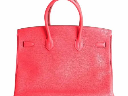 Hermès Birkin 35 Fuchsia Togo Bag GHW Cheap