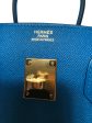 Hermès Birkin 35 Bag Blue Zanzibar Epsom Discount