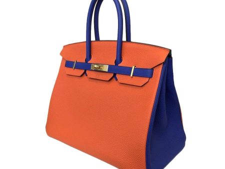 Hermès Birkin 35 Blue Orange - Special Order HSS Bag Supply