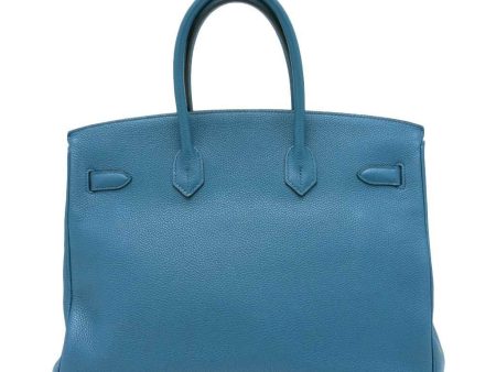 Hermès Birkin 35 Cobalt Togo Bag PHW For Discount