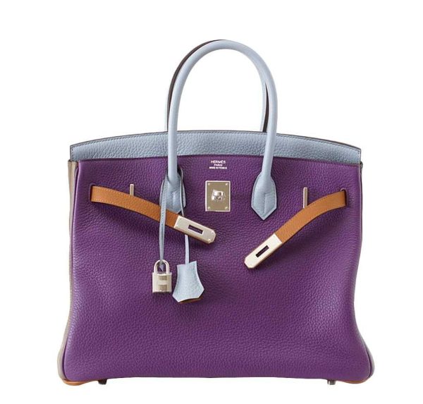 Hermès Birkin 35 Arlequin Limited Edition Bag PHW Online Sale