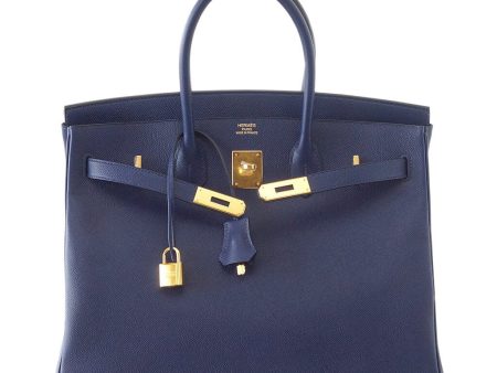 Hermès Birkin 35 Bag Bleu Saphir Epsom Leather Online