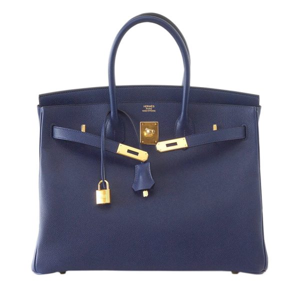 Hermès Birkin 35 Bag Bleu Saphir Epsom Leather Online